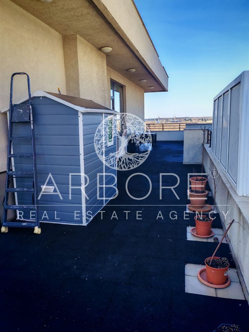 Penthouse 5 camere 250 mp lângă Ambasada SUA , zona Băneasa București - Poză 29