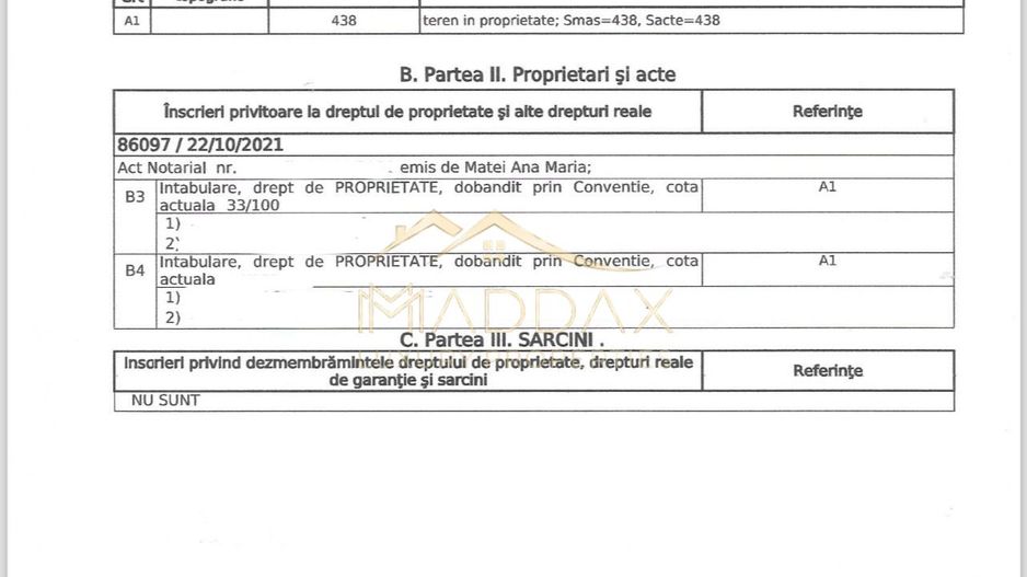 Teren intravilan ***438mp*** / PUD  // Floreasca - Schiță 19