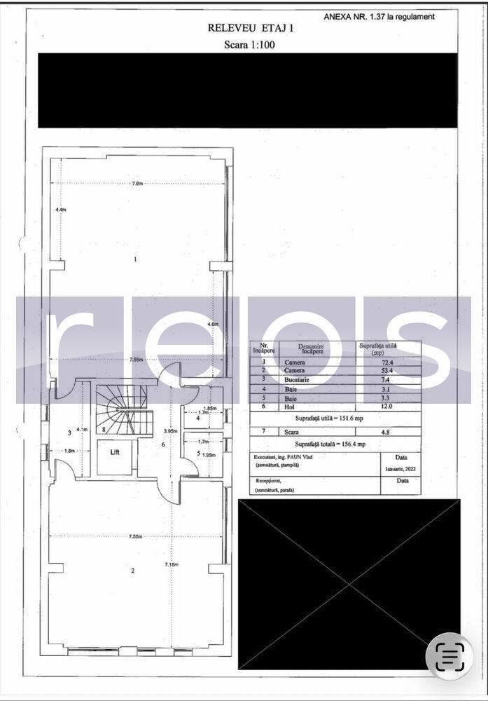 INCHIRIERE SPATIU | ETAJUL 1 | 152MP | ZONA MIHAI BRAVU - Poză 7