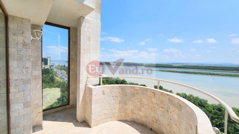 De vanzare apart. 3 camere Faleza , vedere Dunare, 78 mp, renovat premium - Poză 1