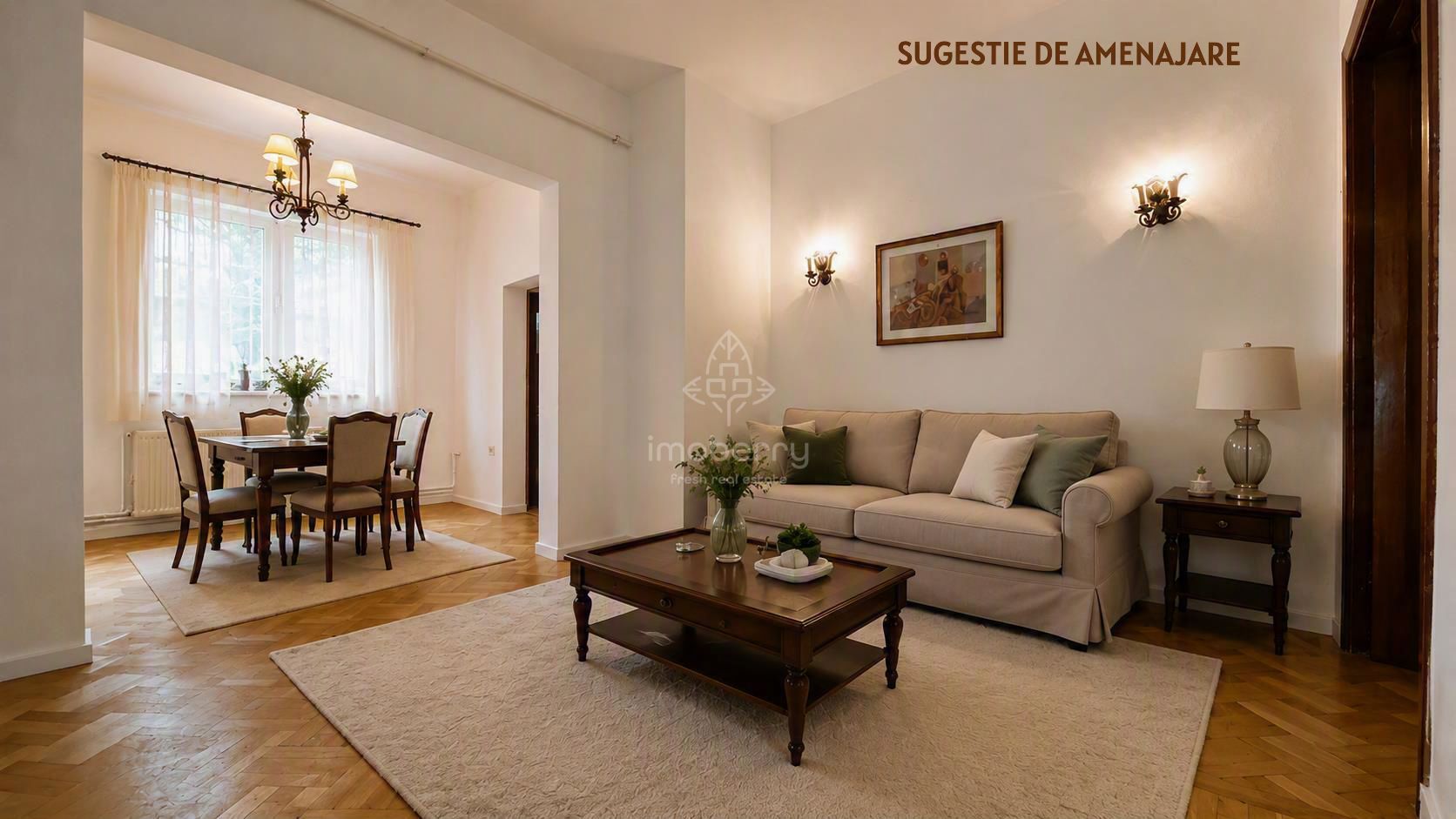 Vanzare apartament 3 camere in vila Cotroceni, langa Palatul Cotroceni - Poză 1