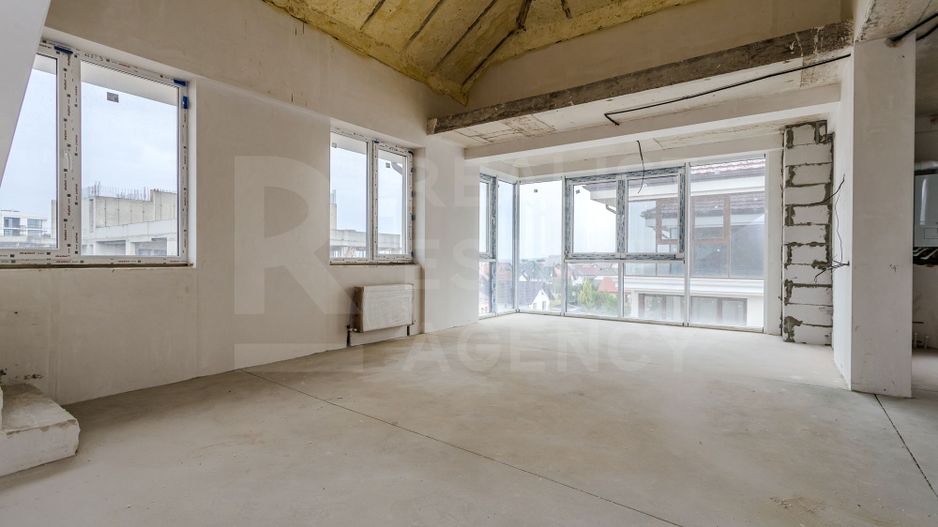Vânzare, penthouse, 4 camere, strada Nicolae Dimo, Durlești - Poză 13