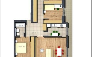 Apartament 4 camere cu vedere catre Parcul Circului - Poză 6