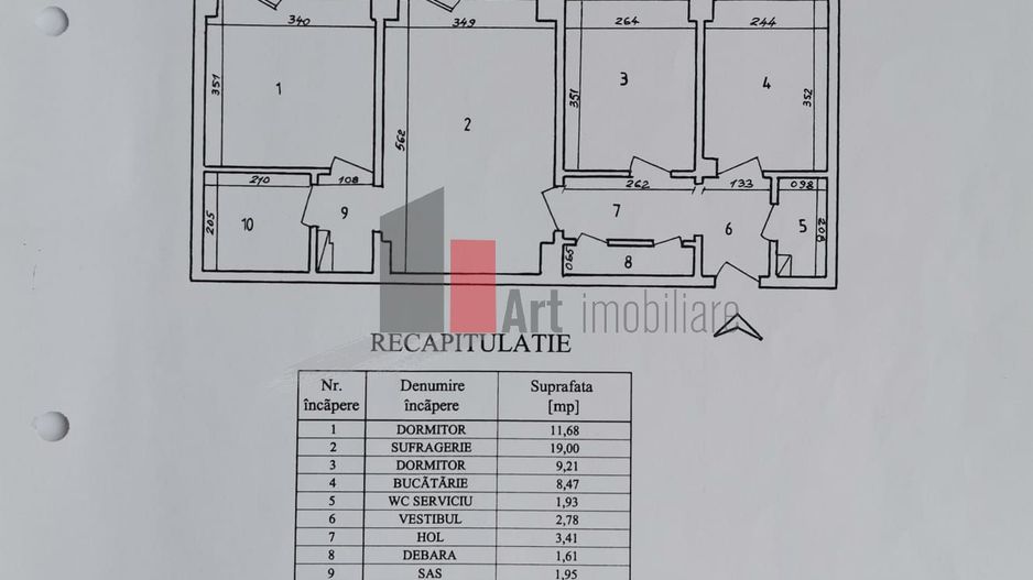 APARTAMENT 3 CAMERE LACUL TEI - Poză 11