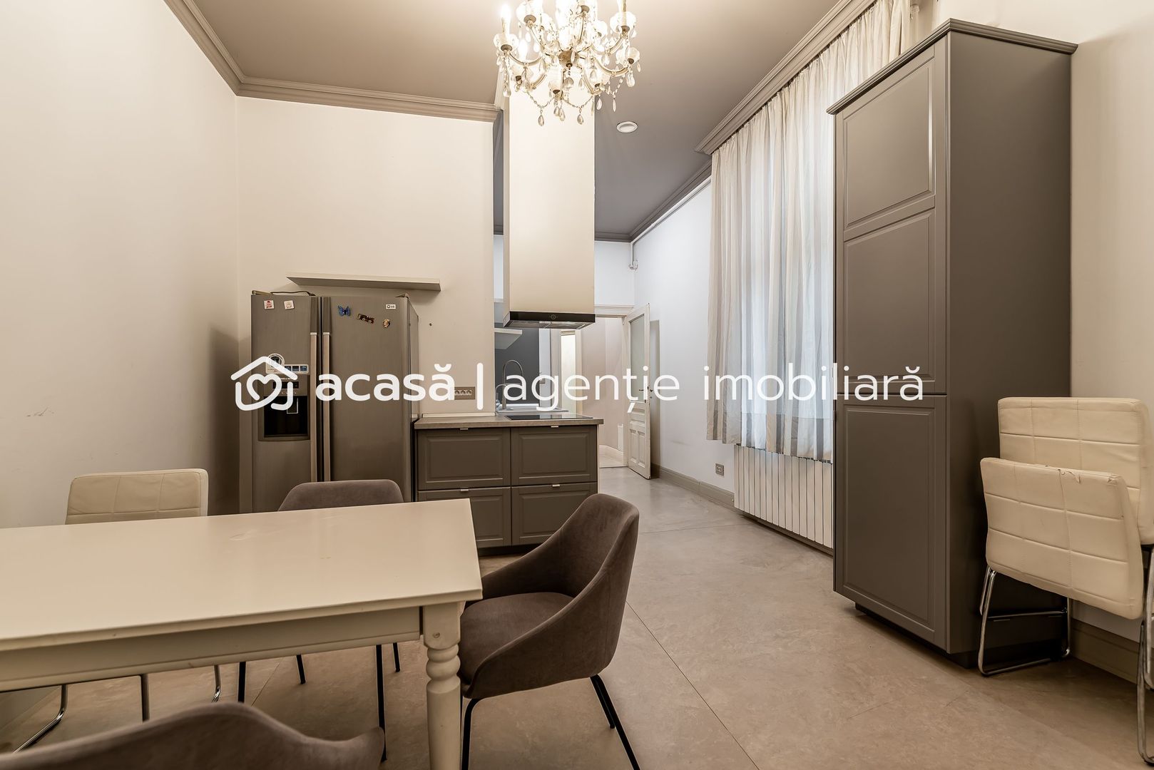 Apartament spatios cu 3 camere de LUX pe Metianu Comision 0 - Poză 3