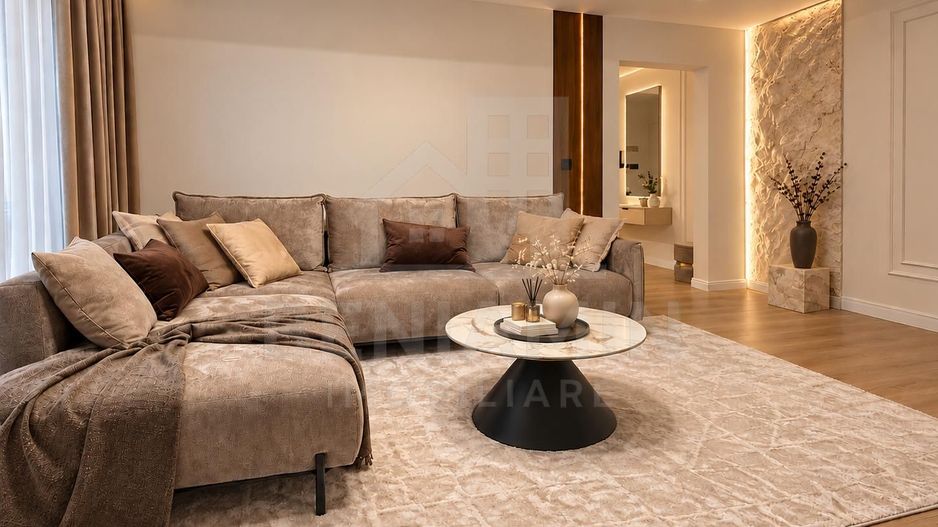 Apartament premium de vanzare 52mp Mobilat si Utilat Cartier Rovine - Poză 3