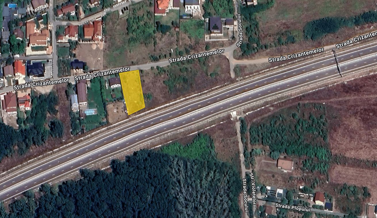 Teren 1000 mp! Excelenta pozitie aproape de padure - Poză 1