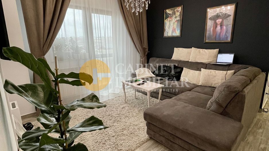 Etaj 2 Apartament 2 Camere Bloc Nou Mobilat si Utilat 10 Minute Palas - Poză 2