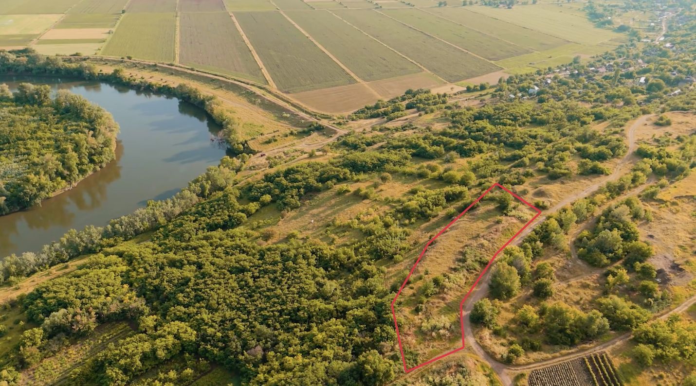 Teren cu destinație agroturistică, 35 ari pe malul Nistrului, Doroțcaia - Poză 2
