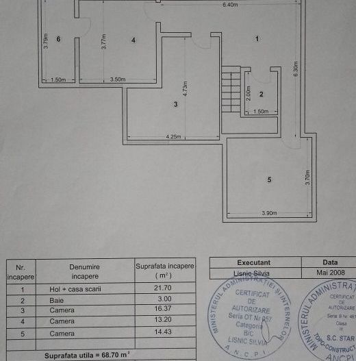 Apartment 4  camere 163 MP penthouse / duplex, - Poză 3