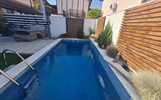 Duplex minimalist cu piscina - Poză 14