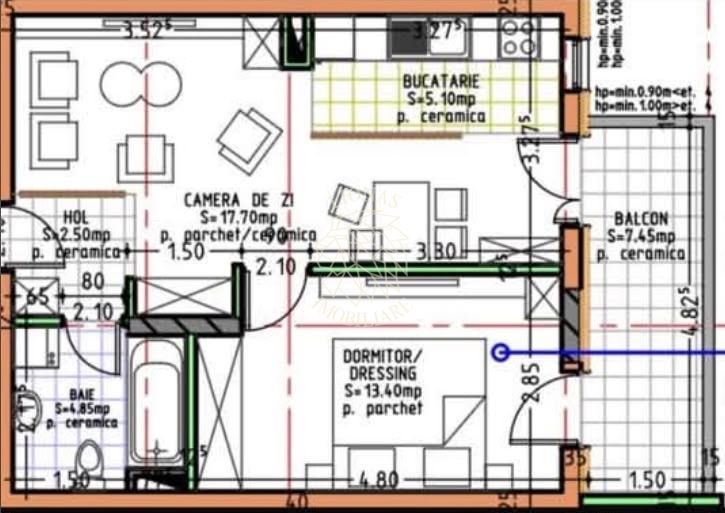 COMISION 0%! Apartament Nou 2 camere-etaj 3-balcon-Kaya Residence - Poză 7