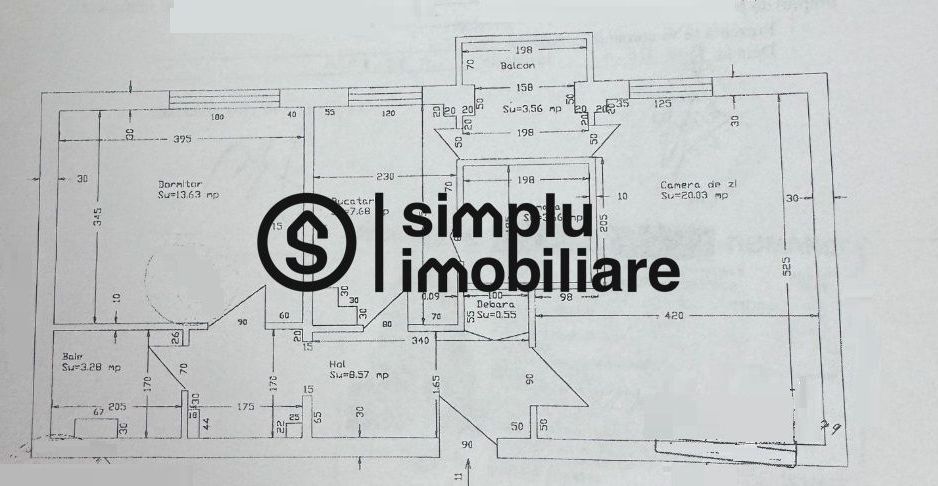 2 decomandate, Brazda lui Novac, K-uri - 500 Euro - Schiță 8