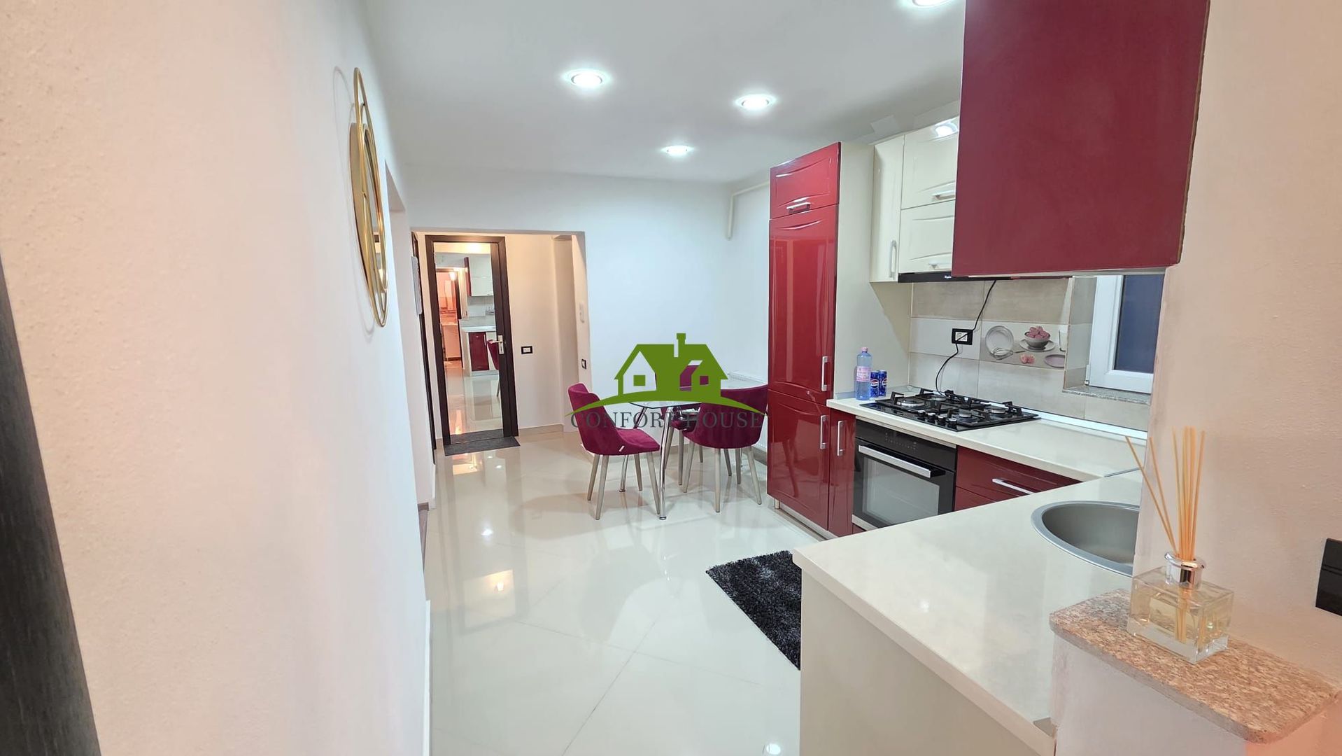 Apartament cu 3 camere de inchiriat la Et.2 intr-un Bloc din Traian - Poză 12