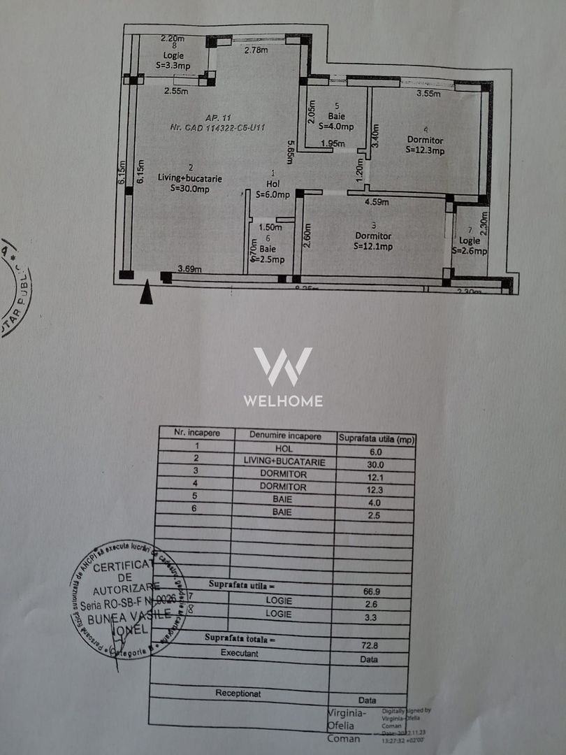 Povestea incepe.... cu un apartament  cu 3 camere in Selimbar, Sibiu - Poză 4