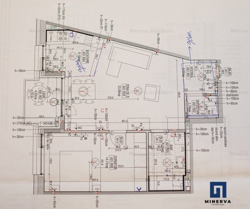 ISHO - Închiriere apartament  2 camere vedere spre Bega – Comision 0 - Poză 32