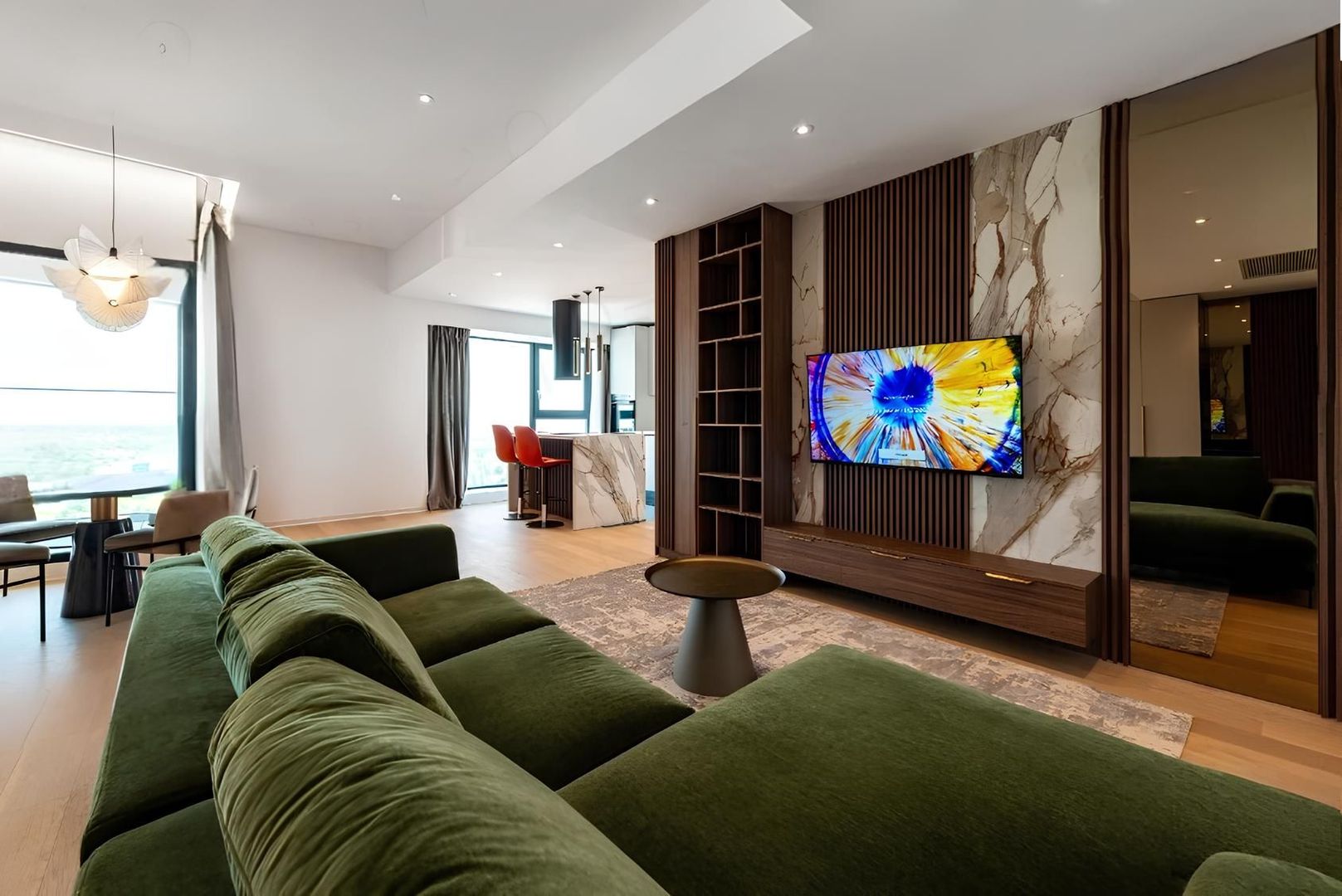 Apartament premium 3 camere | One Verdi Park | Etaj 18 vedere spre lac - Poză 3