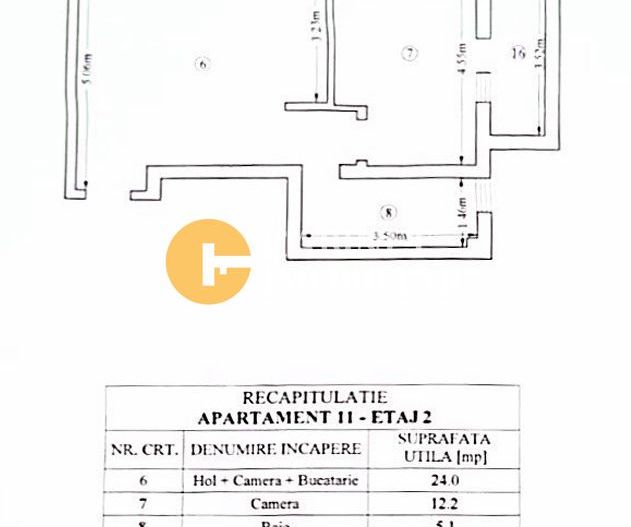 EXCLUSIVITATE - 2 CAMERE OPEN-SPACE - ETAJ INTERMEDIAR - BLOC NOU - Poză 1