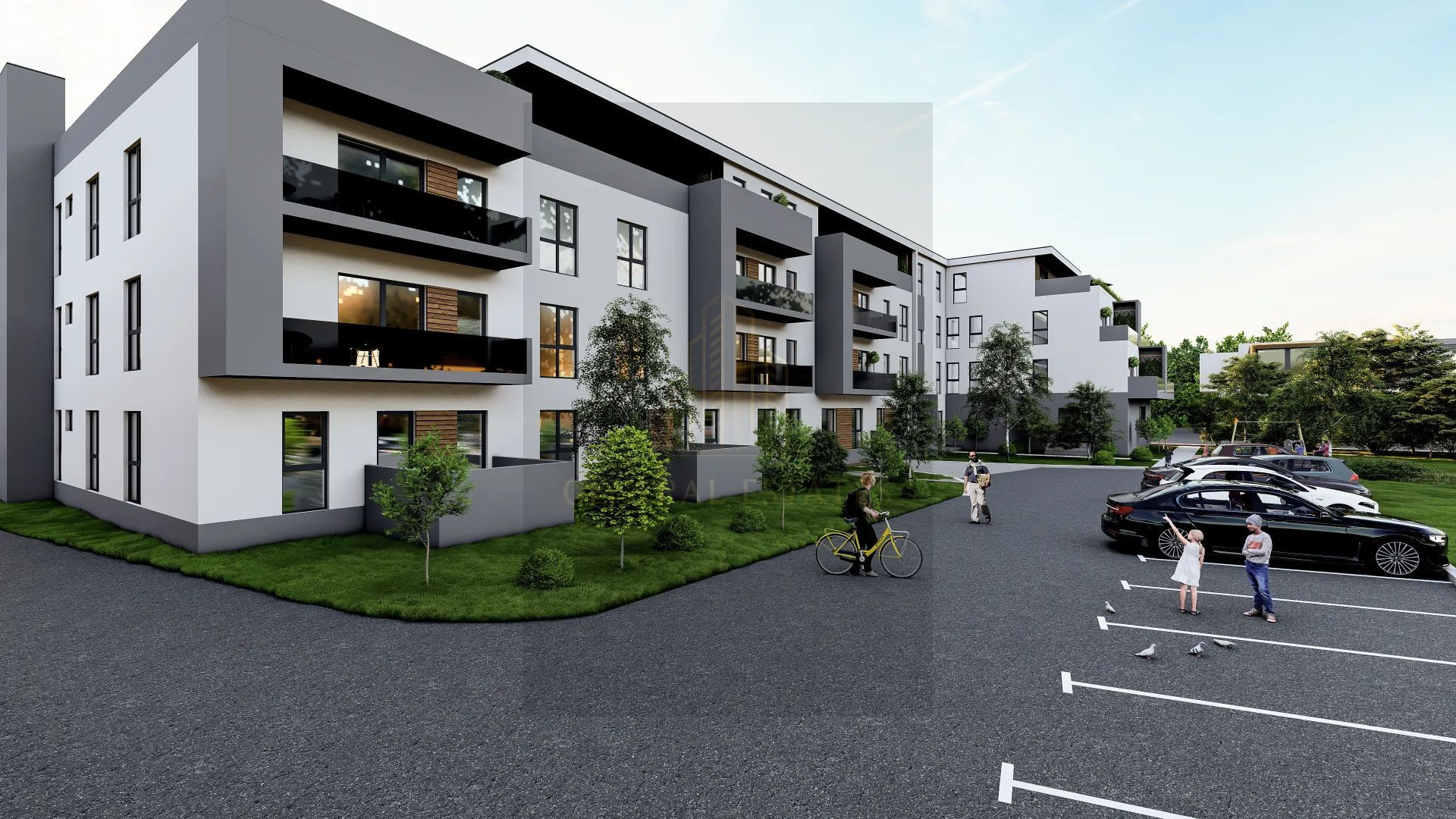 Apartament 2 camere, Parter, 65 mp utili + balcon, orientare Vestica - Poză 11