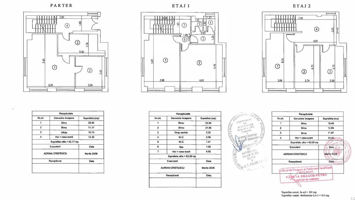 OPORTUNITATE- VILA, 7 CAMERE | PIATA VICTORIEI| LOC DE PARCARE - Schiță 23