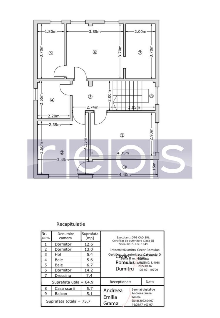 VILA DE VANZARE CORBEANCA 450 MP 6 CAMERE - Poză 16