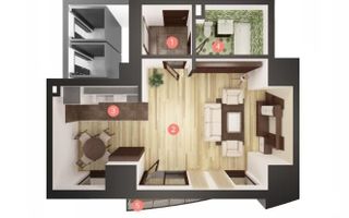 Apartament Studio | Cladie noua | CF - Poză 5