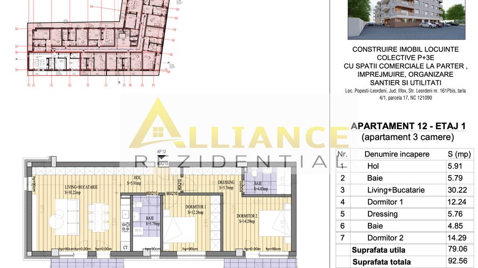 ⁠Proiect Rezidențial Nou – Garsoniere, Studiouri și Apartamente - Poză 10