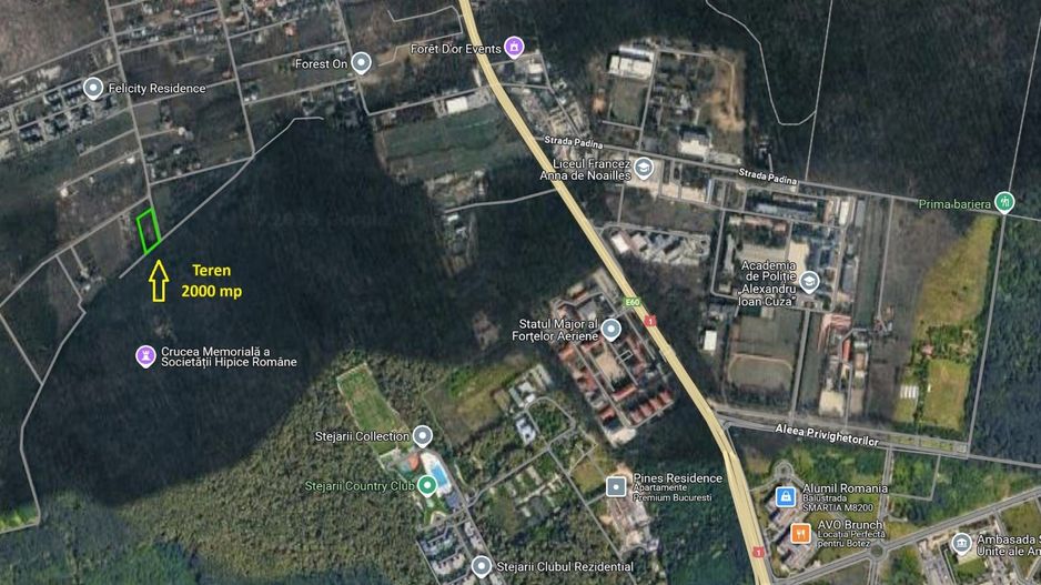 Teren premium de vanzare | 2.000 mp | Băneasa - Drumul Stegarului - Poză 2