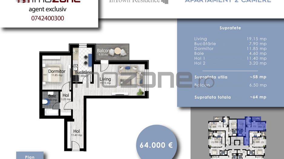 InTown Residence - Piscul Crasani / Pacii - Poză 45