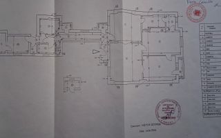 Birou cu 5 camere Unic *160mp* // Zona Eminescu- Polona - Schiță 56