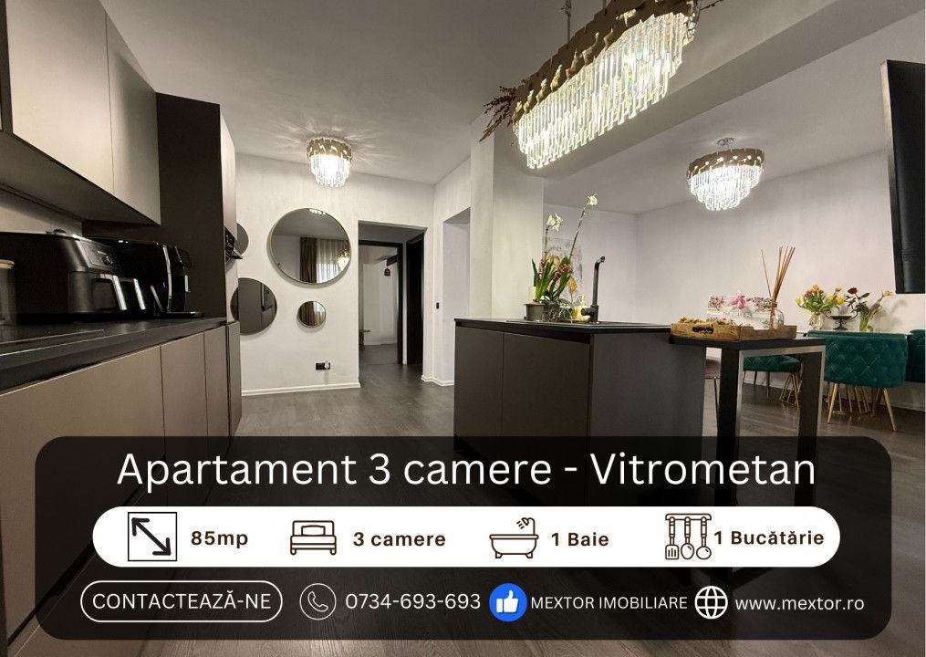 Apartament de lux cu 3 camere - Poză 1