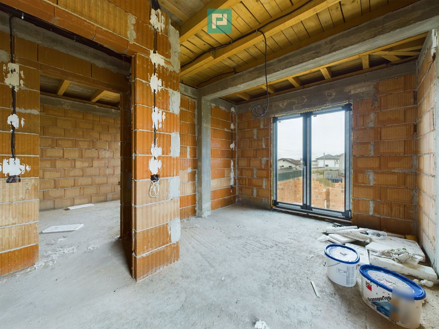 Casă Nouă, Proiect Contemporan în Domnești Clinceni - Poză 8