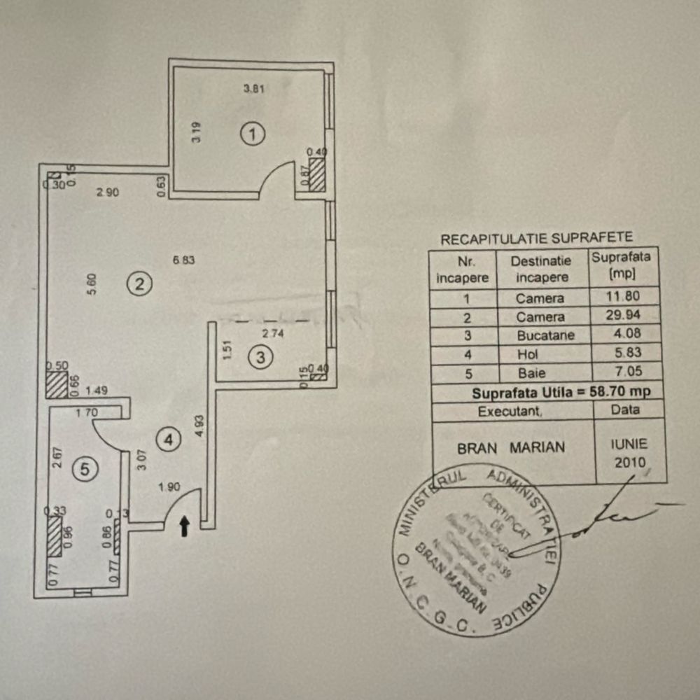 Apartament 2 CAMERE de vanzare - Poză 8
