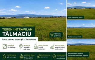 Teren intravilan 28.000 mp Tălmaciu – oportunitate de investiție