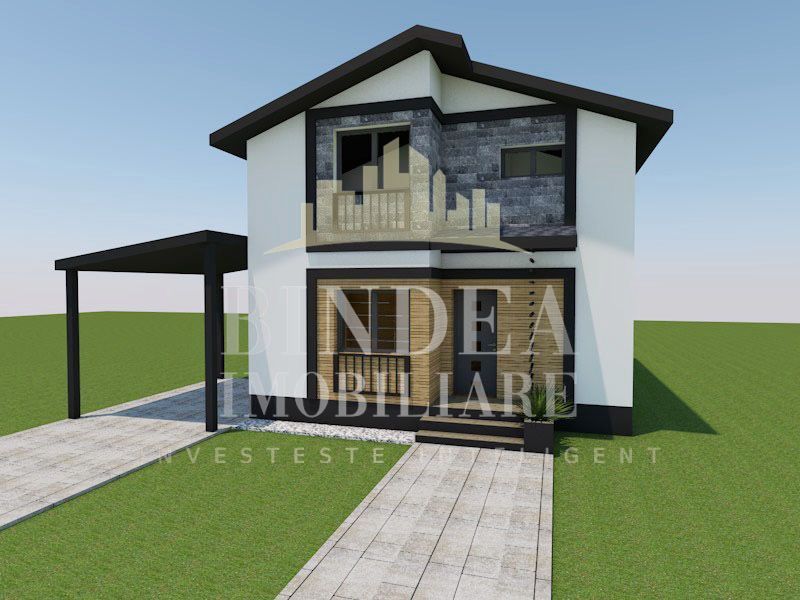 Casa individuala P+ M 150mp utili, 564mp teren Cartierul Primaverii - Poză 1