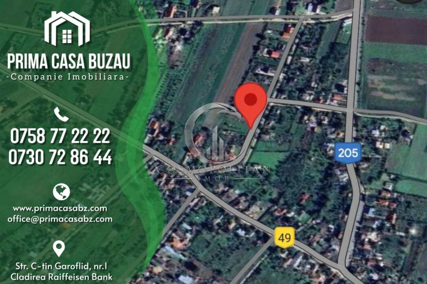 Teren intravilan ~ Zoresti / Vernesti ~ 1628mp ~ intre case ~ Pret: 20€/mp neg. - Poză 1