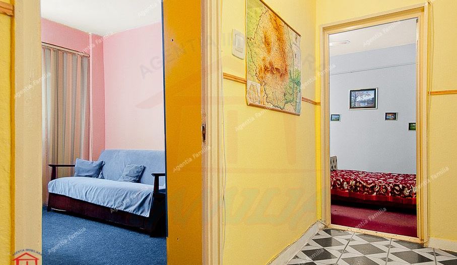 Apartament spațios cu 3 camere decomandate, două băi – IC Frimu - Poză 9