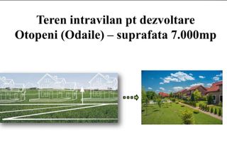 Teren intravilan pentru dezvoltare *7000* mp // Otopeni (Odaile) - Poză 1