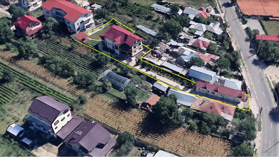 Vilă 10 camere + spațiu comercial | teren 1.300 mp | Otopeni 23 August - Poză 44