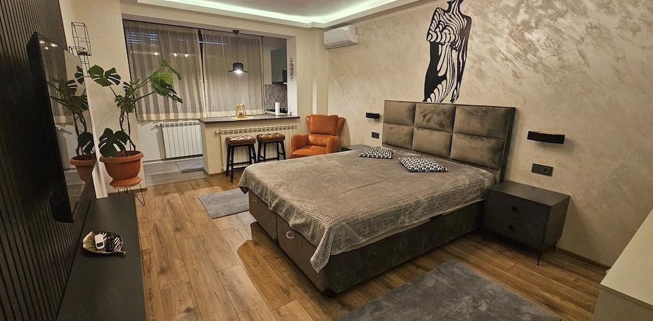 De inchiriat apartament 1 camera Ultimul Leu, etaj 5/7, 400 euro - Poză 9