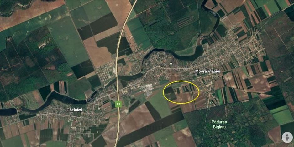 MOARA VLASIEI, in Tarla127, Parcela 520, 8.400 mp. teren ideal investitie - Poză 1