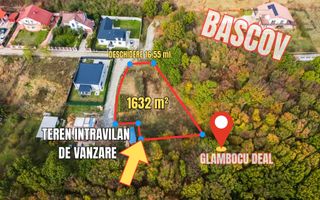 Teren de vanzare Bascov-Glamboc Deal, langa padure, toate utilitățile - Poză 3