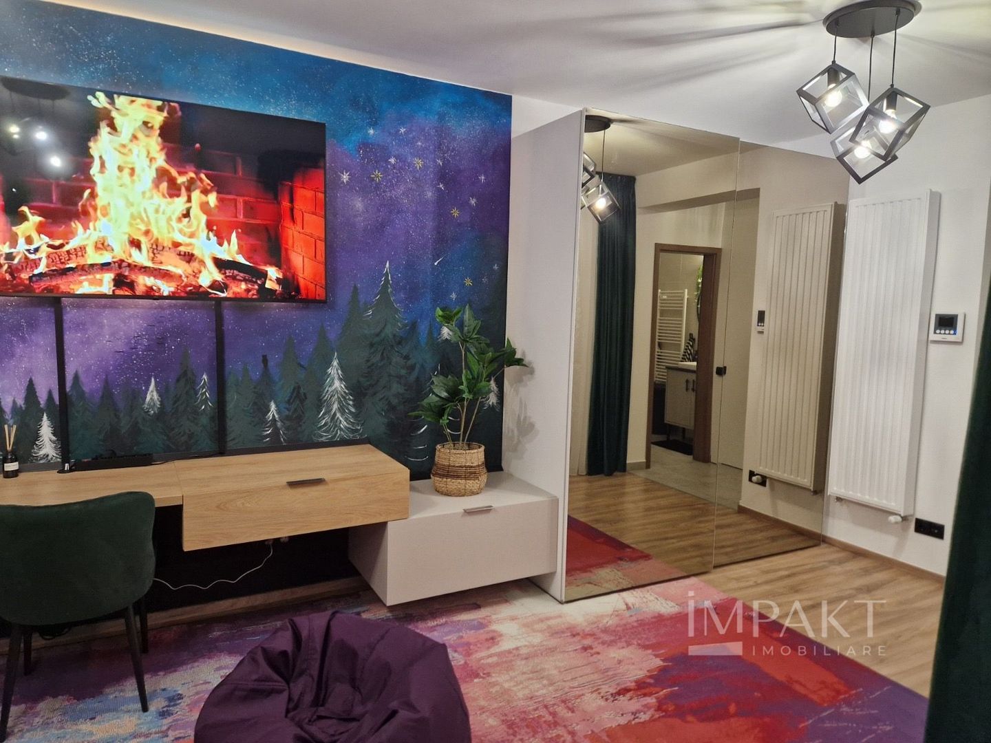 Apartament cu o camera si nisa de dormit in Buna Ziua - Poză 5