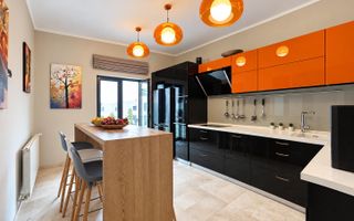 Penthouse duplex cu șemineu, saună și vedere la parcul Carol - Poză 9