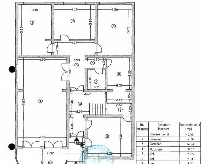 Apartament cu 4 camere 169mp, parter si teren 175mp, în zona Grivita - Poză 9