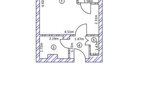 Garsoniera Gorjului-Bloc mixt(200 m metrou-1979) - Poză 15