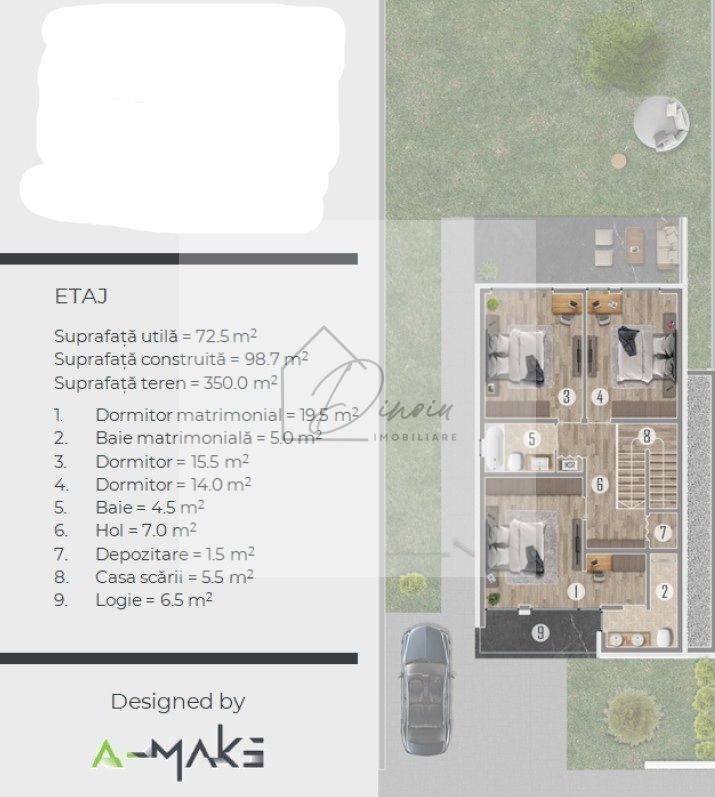 Vila Individuala 5 camere Tunari I Pipera I zona centrala I Premium - Poză 2