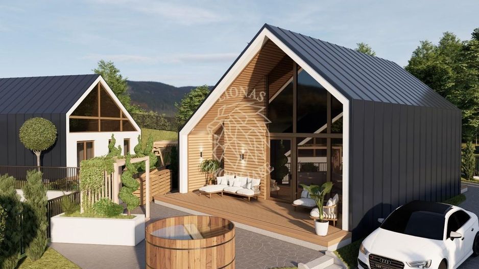 Teren 500 mp cu Proiect Resort exclusivist - panorama lac Colibita - Poză 9