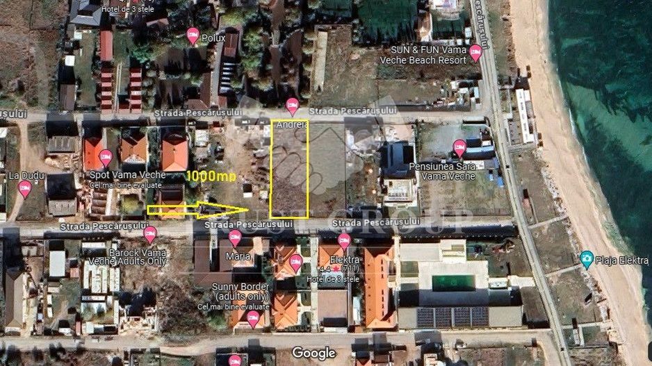 Teren intravilan | 1000mp | Vama Veche | la doar 100m de plaja - Poză 2
