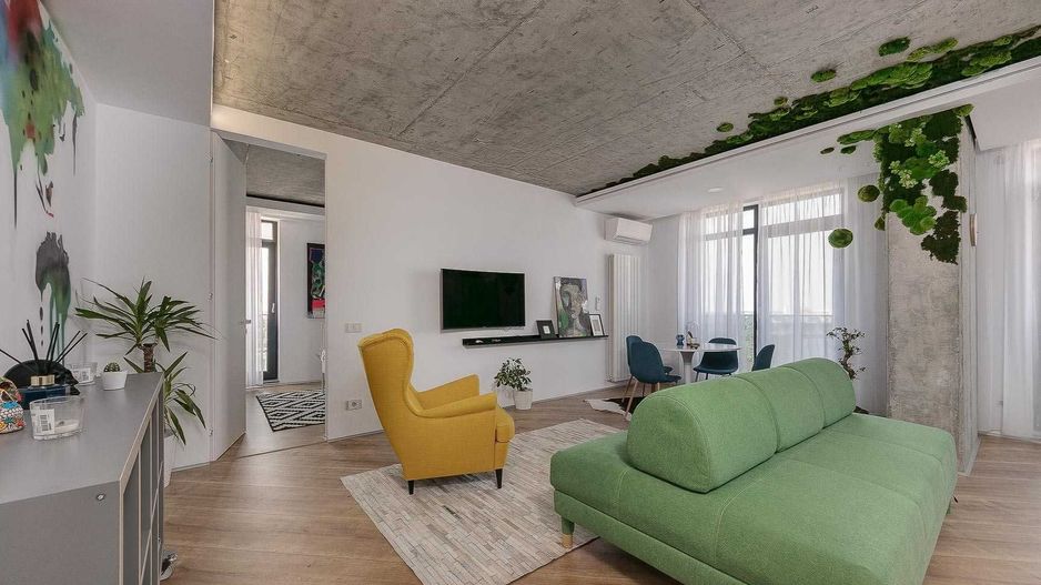 Ap 2 Cam de inchiriat/ Dinamic City/ Et 9 Vedere Deschisa - Poză 1